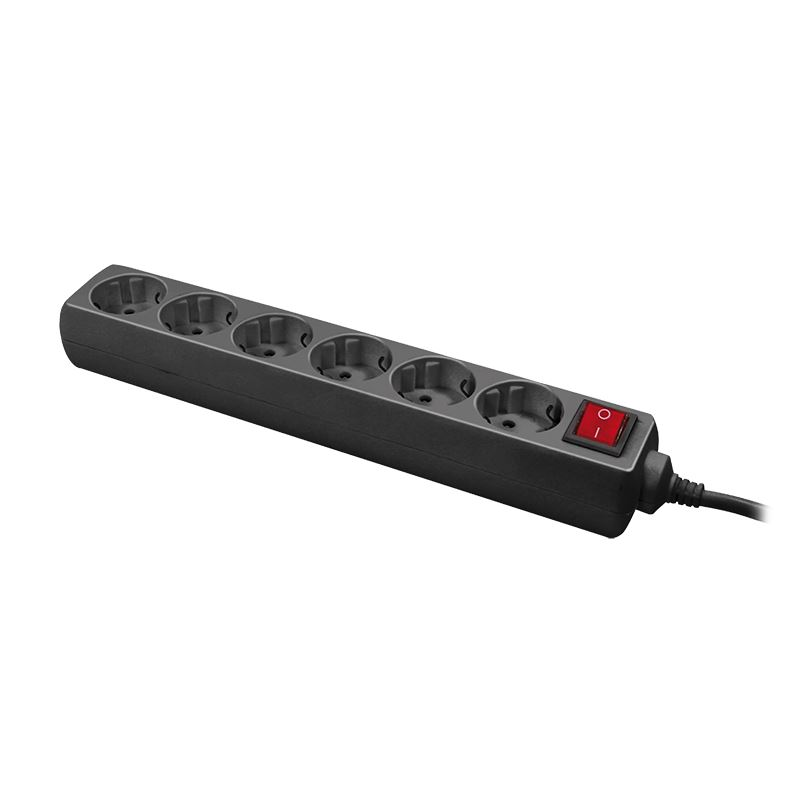 Prelungitor Logilink LPS202B, 6 prize, 1.4 m (LPS202B)